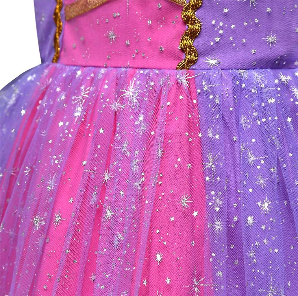 Dressy Daisy Princess Costumes Toddler Birthday Halloween Party Dress Up for Baby Toddler Girls 3 Months to 6 Years