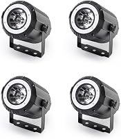 DELIBANG 4x40W RGBW LED Pinspot + 24 SMD RGB Par DMX DJ Fényszóró Szett 1