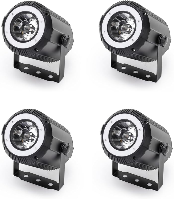 DELIBANG 4x40W RGBW LED Pinspot + 24 SMD RGB Par DMX DJ Fényszóró Szett