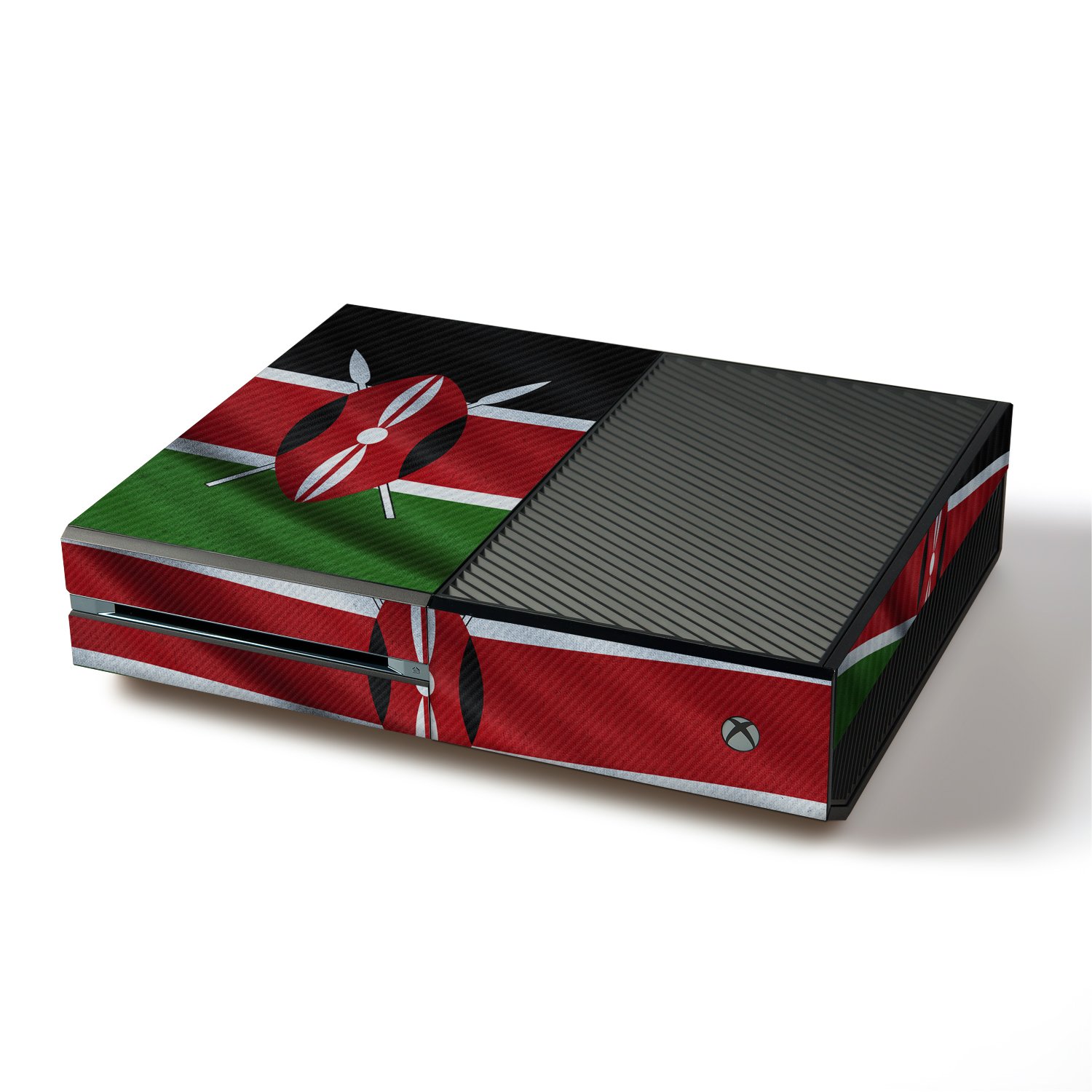 Microsoft Xbox One Design Skin "flag of Kenya" Decal