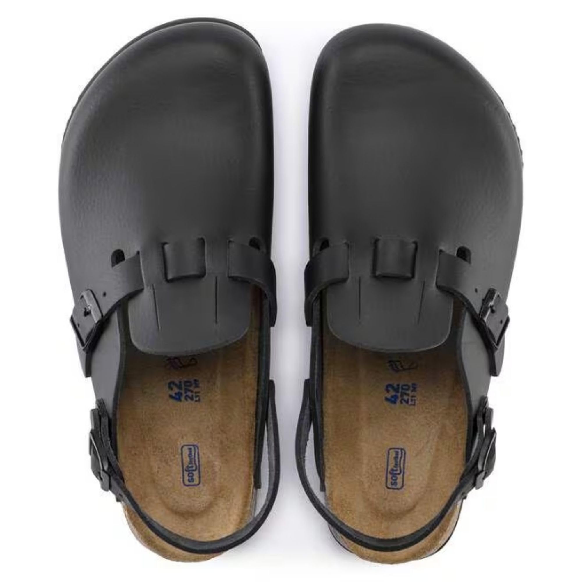 Birkenstock Kay Supergrip Professional Black Clogs da Donna