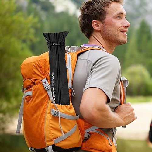 Miniatura 9 de Chris.W - Bolsa de almacenamiento portátil para bastones de senderismo con cremallera para bastones de senderismo