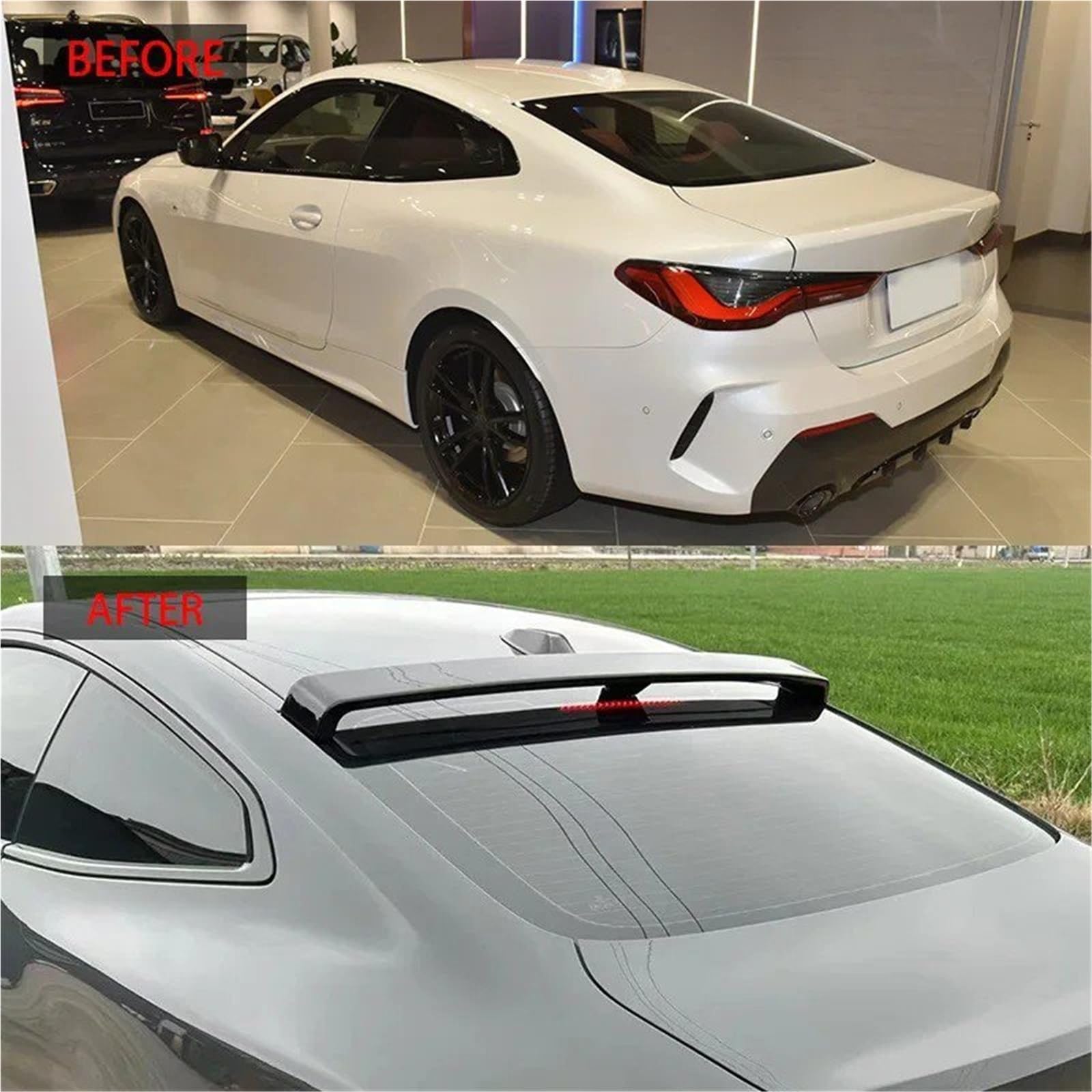 Dla B&MW Seria 4 G22 2 Door G82 M4 2020-2024 Spoiler Bagażnika Lotka Tylny Skrzydło Na Klapie Modyfikacja Samochodu Spojler Tylny Trunk Wing