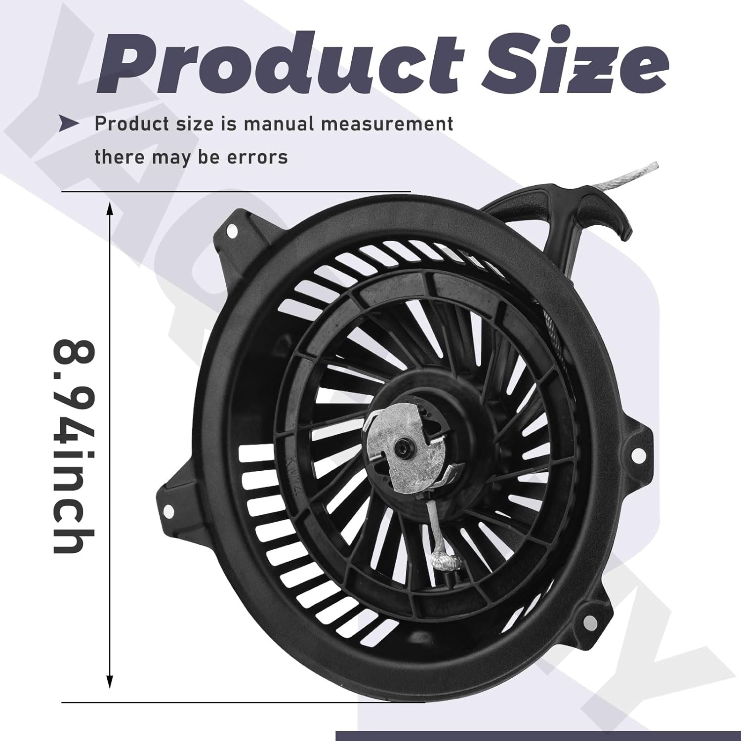 49088-0014 Recoil Starter Assembly Compatible with Ka-wasaki FH381V, FH430V, FH451V, FH480V, FH500V, FH541V and FH580V Series Engine Models
