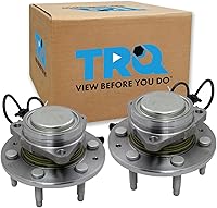 Vista 65 de TRQ Par de conjunto de cubo de cojinete de rueda delantera izquierda derecha, 2 piezas compatible con Lexus GX460 2003-2009 GX470 2003-2023 Toyota