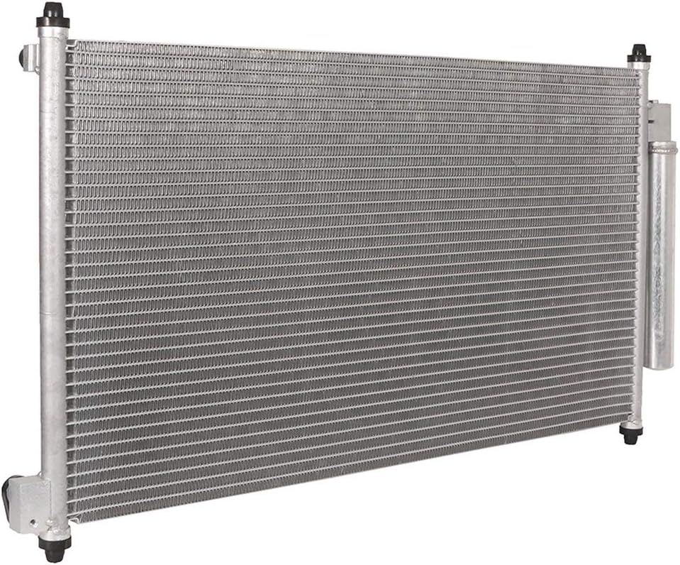OCPTY Condenser Compatible with 2013-2018 for Acura ILX | 2012-2015 for Honda Civic, Replace 3965, 80110TR0A01, 80110TR0A02, CN3965PFC, 477-0767 A/C Condenser Air Conditioning