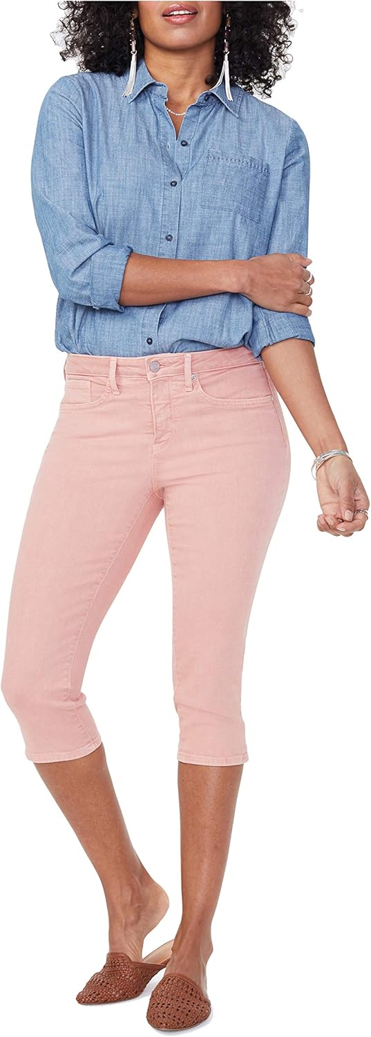 NYDJ Womens Skinny Capri Jeans