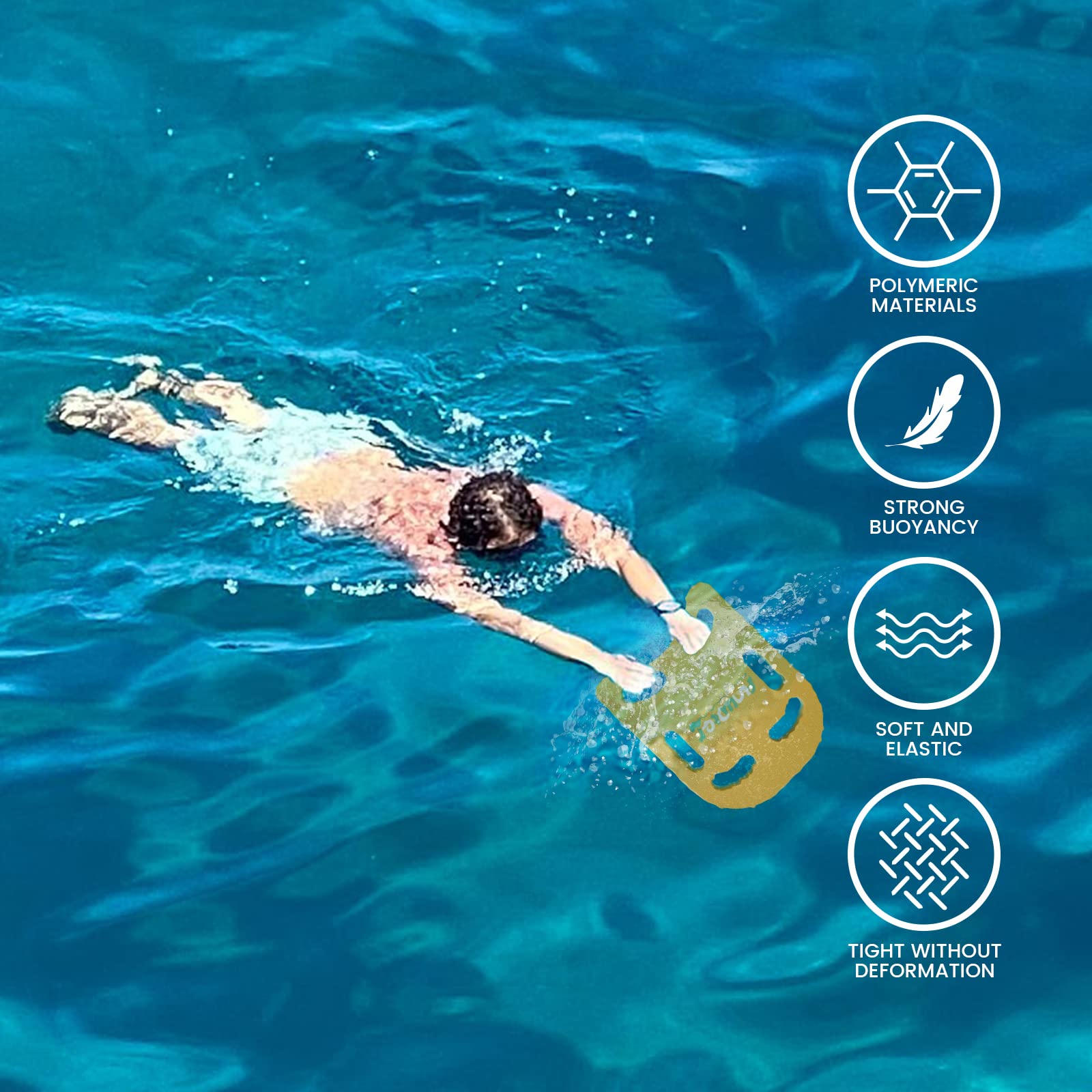 FunWater Schwimmbrett Kickboard für Kinder und Erwachsene Trainingsausrüstung PE Schaumstoff Schwimm Board Schwimmhilfe zur Verbesserung des Schwimmstils Cartoon