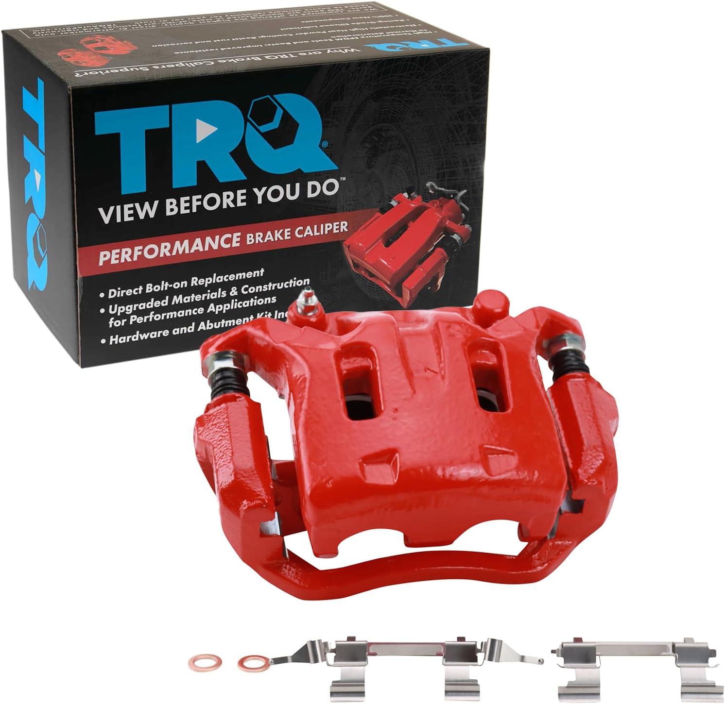 TRQ Front Right Brake Caliper Compatible with 2006-2018 INFINITI 2009-2018 Nissan