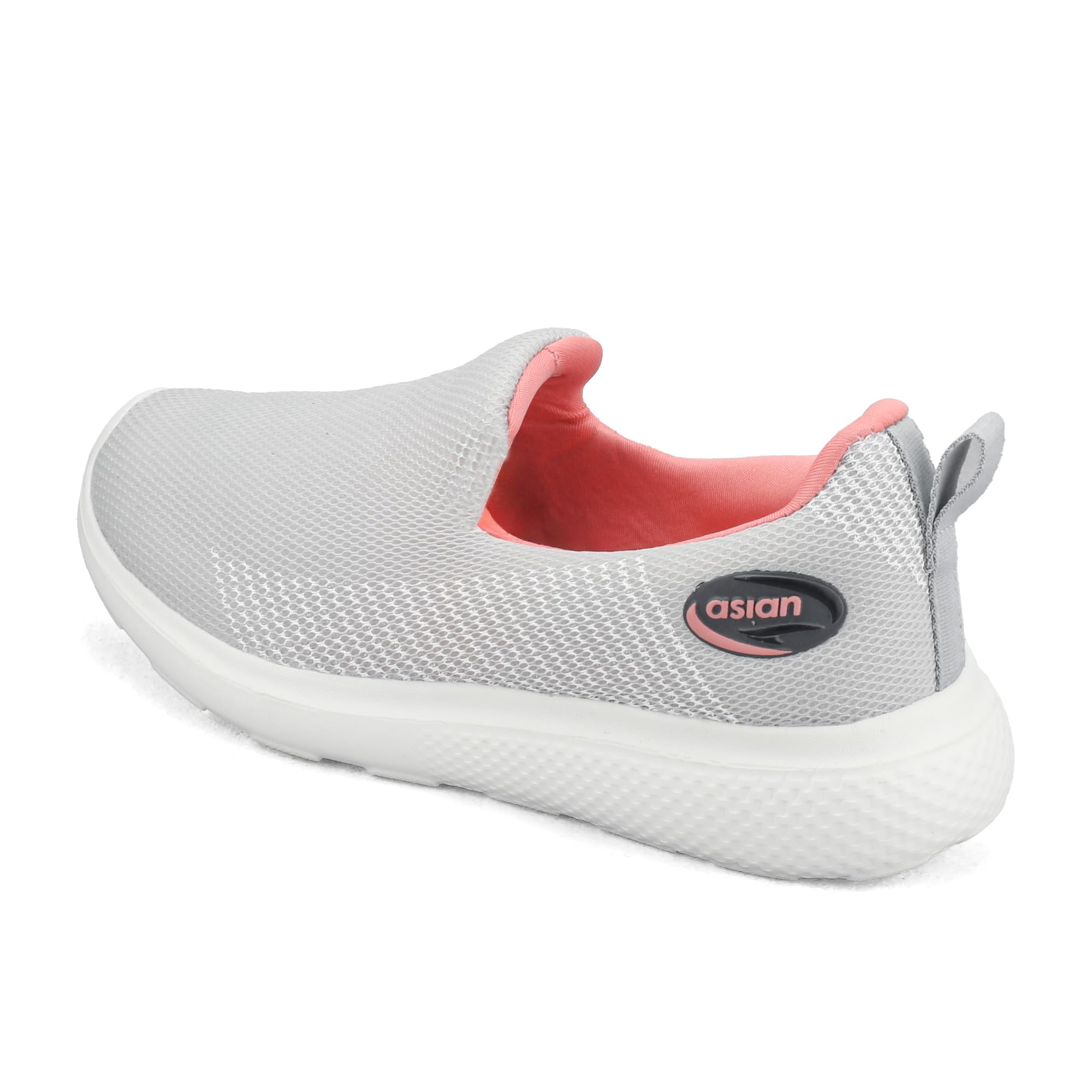 ASIAN Firefly-111 - Zapatos deportivos para mujer, para caminar, correr, gimnasio, sin cordones, transpirables, ligeros, con plantilla de espuma viscoelástica, zapatos casuales para mujeres y niñas