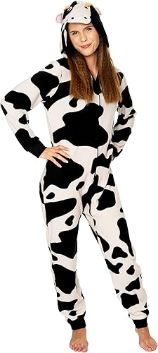 Blis Pijama de una pieza para adultos, pijamas de Navidad para adultos, cómodos pijamas de Navidad para mujer