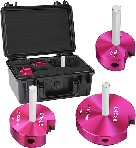 Miniatura 12 de Escariador de Tubería de PVC Cabezal de 1 Pulgada, Protector de Accesorios de PVC con Eje Hexagonal de 1/4 de Pulgada, Escariador de Accesorios