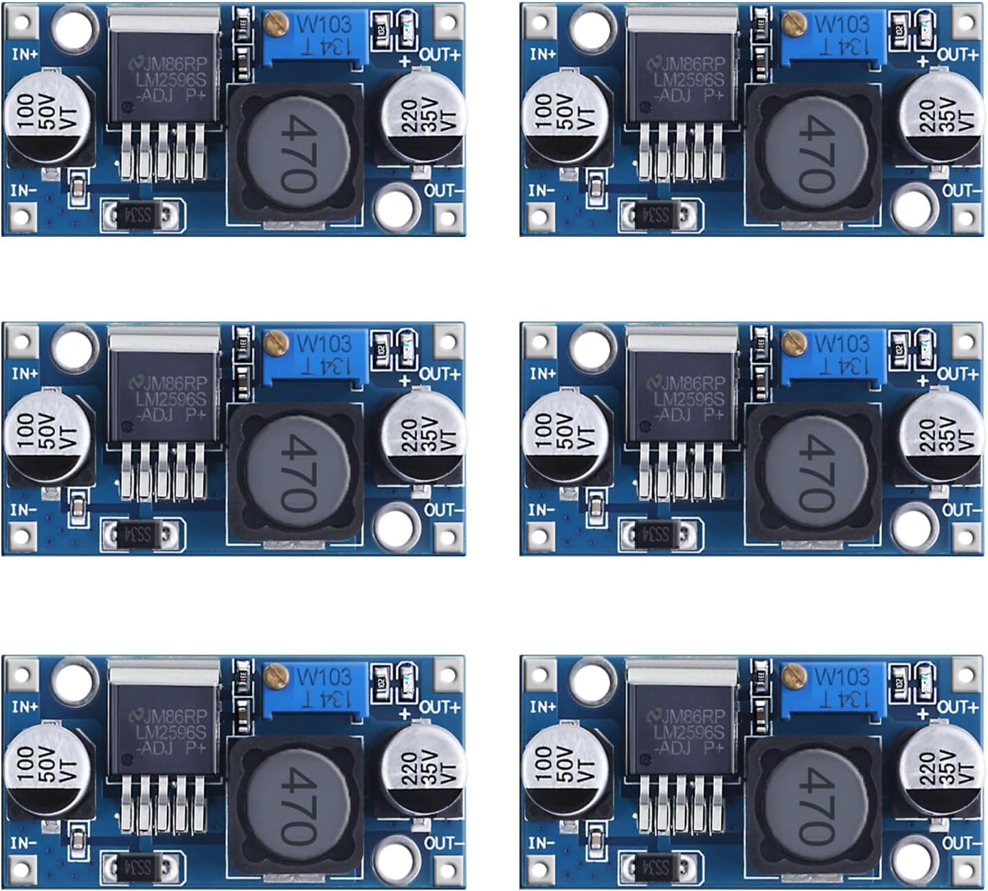See full amazon price history chart for IDUINO 6PCS LM2596 DC-DC Buck Converter, Adjustable Step Down Voltage Regulator 3-40V to 1.5-35V Power Supply Volt Reducer Transformer Module IDUINO 6PCS LM2596 DC-DC Buck Converter, Adjustable Step Down Voltage Regulator 3-40V to 1.5-35V Power Supply Volt Reducer Transformer Module (B0CHZBR1R6) Amazon Price History, Amazon Price Tracker