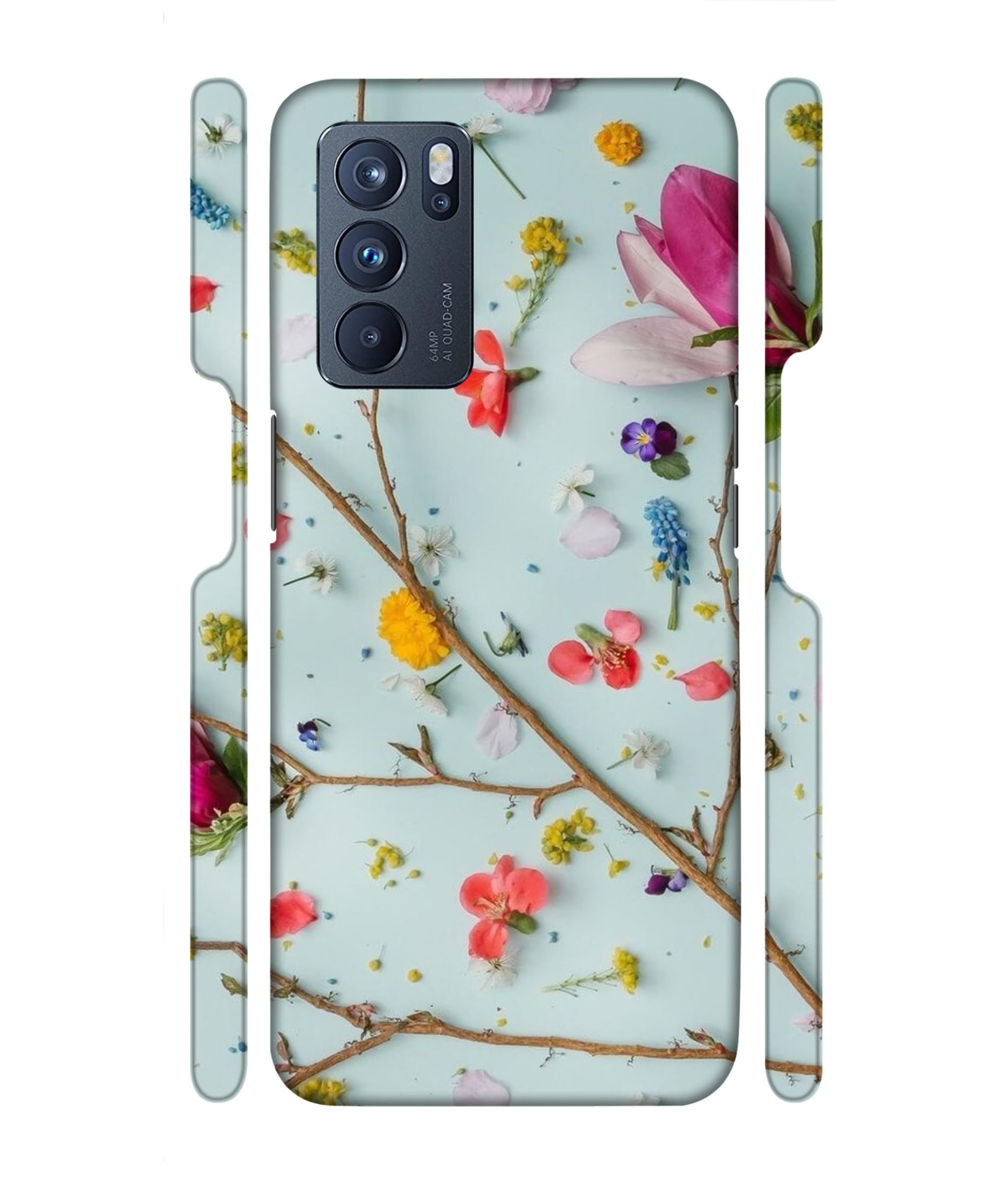 TrishArt Premium Branches and Flowers Printed Hard Mobile Back Cover & Case for Oppo Reno6 Pro 5G / Oppo Reno 6 Pro 5G, Designer | Protective & Premium Cover & Case (B0D9YZ9VCH) Amazon Price History, Amazon Price Tracker
