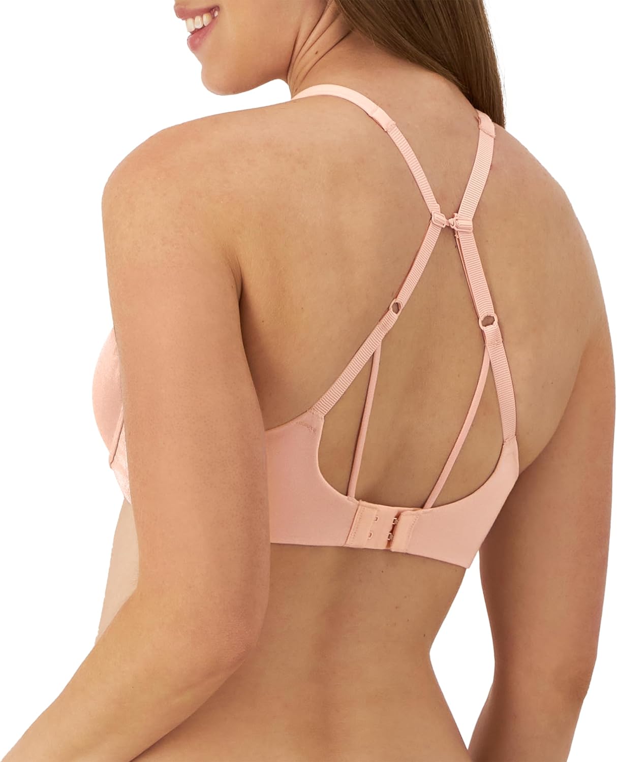 Maidenform Womens Underwire Bra, Everyday Luxe Full Coverage Bra, Convertible Underwire Bra - Image 4