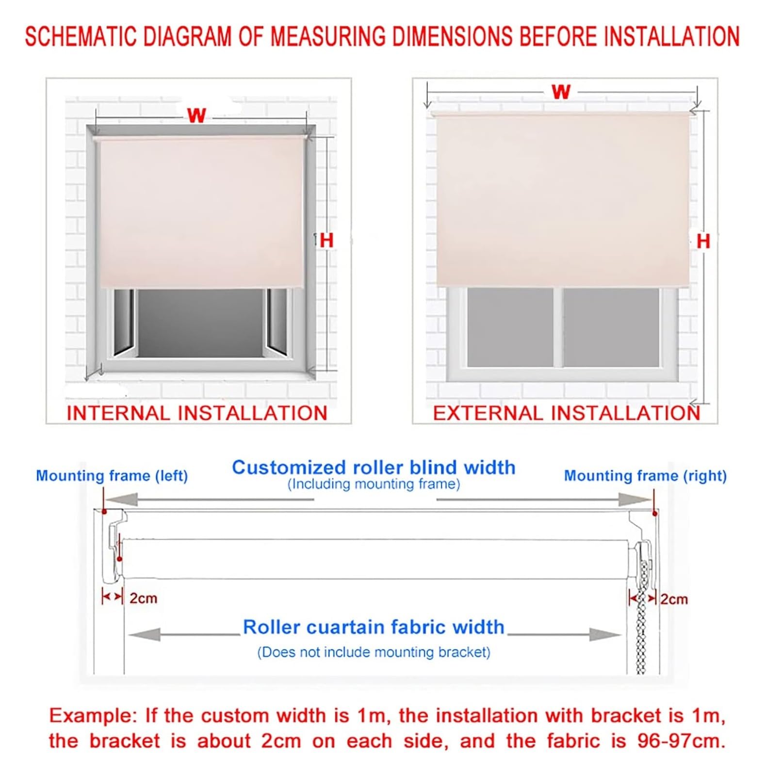 Tende a rullo in PVC trasparente, tenda antivento impermeabile per balcone, tenda avvolgibile in plastica trasparente con raccordi, per interni/esterni, patio, facile da installare e pulire