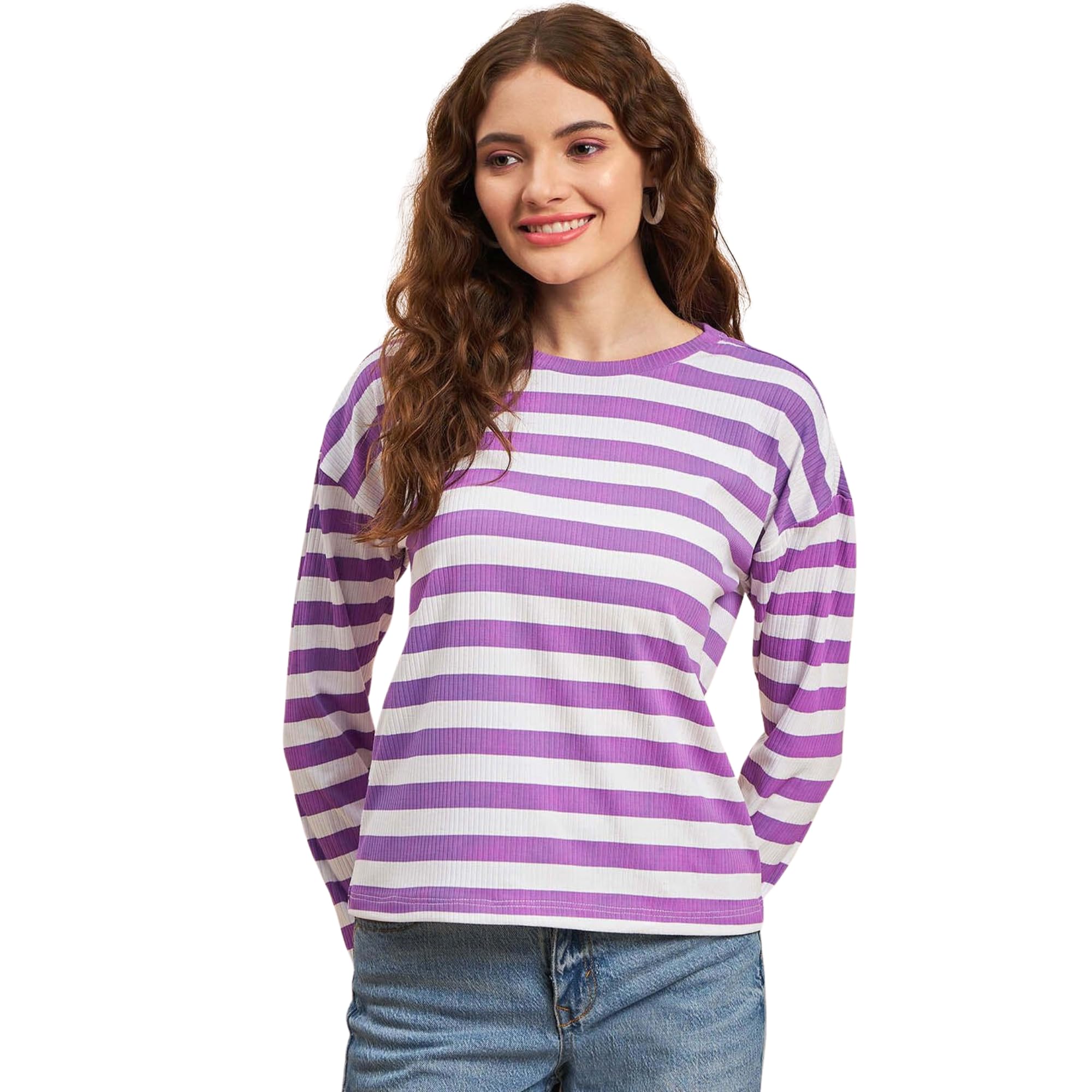 mint street Full Sleeve Striped Women Sweatshirt | MS-SWS-1124-picture-52