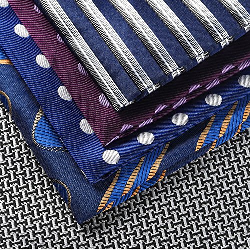 Jeatonge Pocket Square For Men Assorted 12 Pack (Style 03)