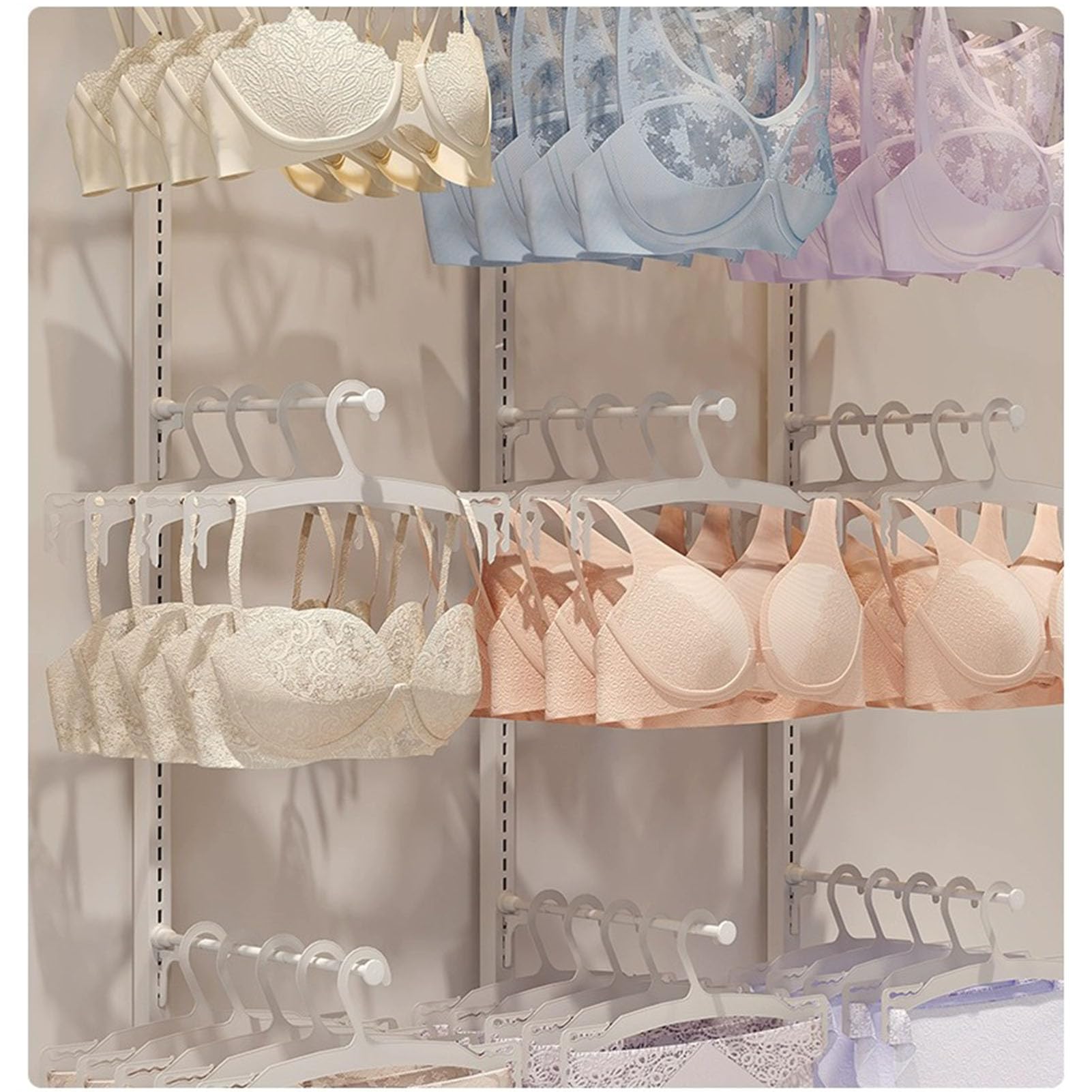 Freistehender Verkaufsständer für Unterwäsche, BHS, Shorts, Hijabs, Seidenschals, Socken, Schlüsselanhänger, Spielzeug und Schmuck – ideal für Boutiquen, Einkaufszentren und Messen