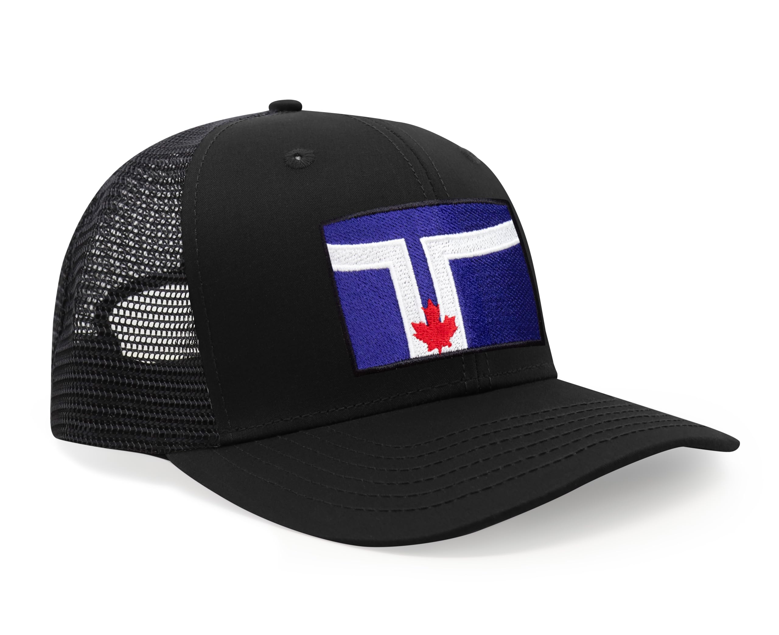 International Tie City Hat for Men and Women, Adjustable Snapback Trucker Baseball Cap with Embroidered Patch