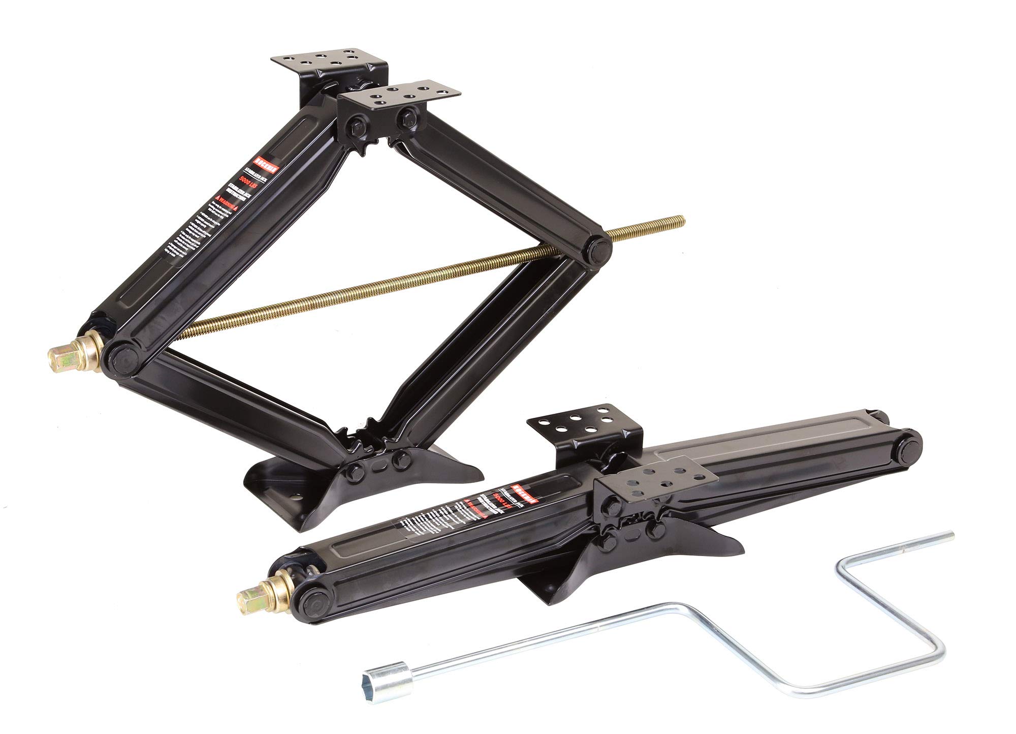 Buy ROCKMAN RV Camper Trailer Stabilizer Leveling Scissor Jacks w