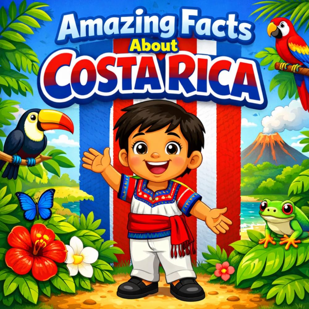 Amazing Facts About Costa Rica: A Collection of Interesting Facts About Costa Rica, Everything Young Readers Should Know About Its History, Culture, Wildlife, and More