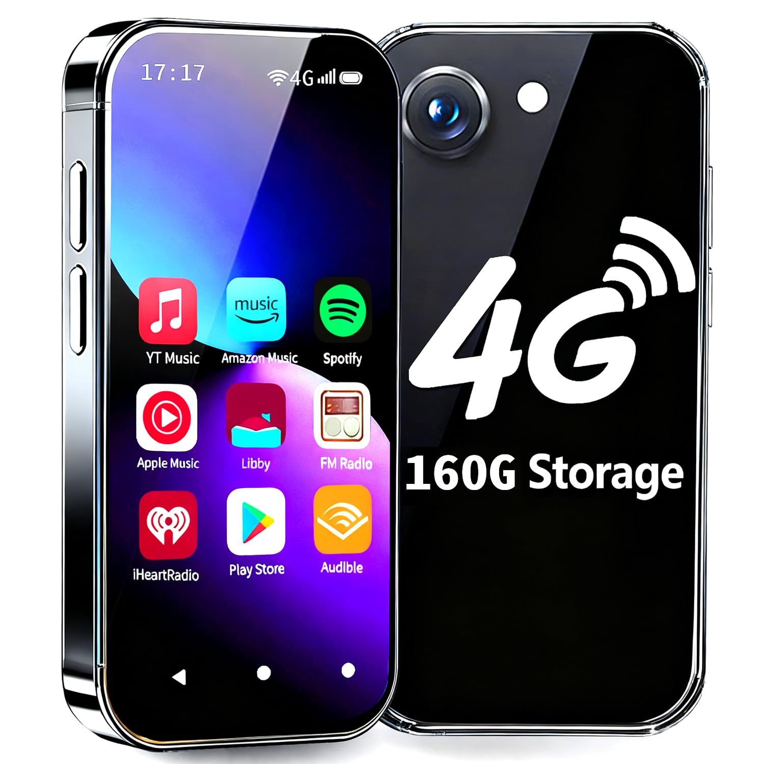 Amazon.com: MP3 Player with 4G Internet WiFi Bluetooth Android