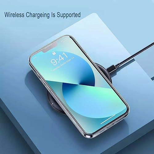 Miniatura 6 de Losthll Funda transparente compatible con iPhone 13, divertida funda de jirafa con flores para iPhone para mujeres y niñas, funda de TPU reforzada