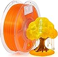 iSANMATE Clear High Speed PLA Filament 1.75mm, High Speed Transparent Filament for 3D Printer, Dimensional Accuracy +/-0.03mm, 1kg Spool, Print Speed 30-300mm/s