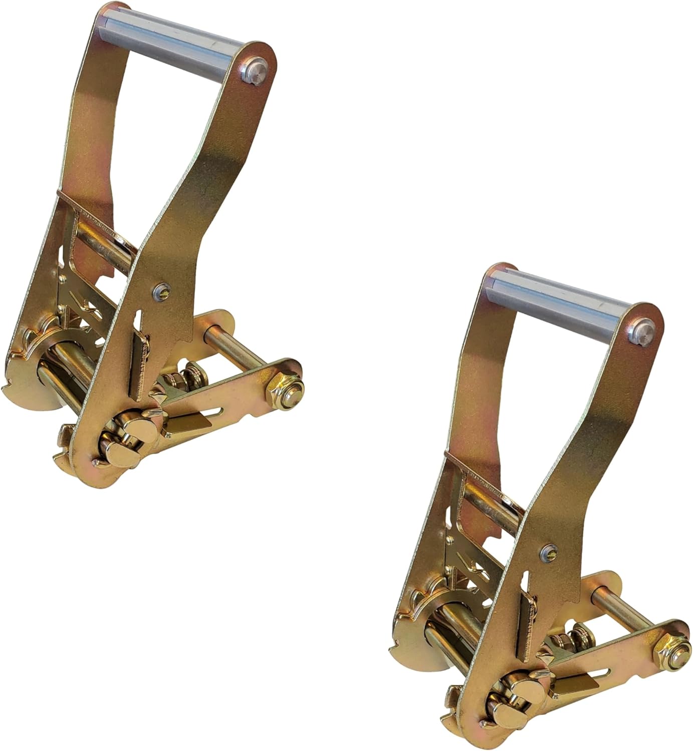 Mega Cargo Control 2" Replacement Standard Ratchets (2 - Pack) | Ratchet Strap Tie Down Buckles for 2" Webbing | Towing & Flatbed,