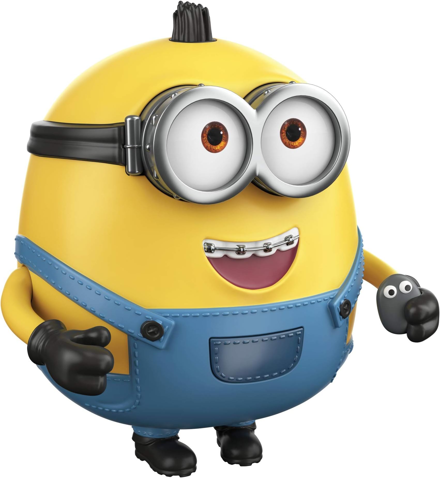 Mattel Minions: The Rise of Gru Sing ‘N Babble Otto Interactive Action Figure, Talking Character Toy with 25 Plus Talking & Laughing Sounds 4-in Tall, Gift for Kids Ages 4 Years & Older