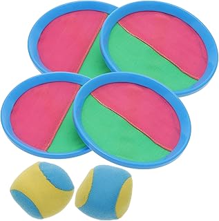 FELTECHELECTR 2 Sets Sticky Ball Game Outdoor playsets Ball Sports Toy Catch Toys Game Ball Cartoon Parent-Child