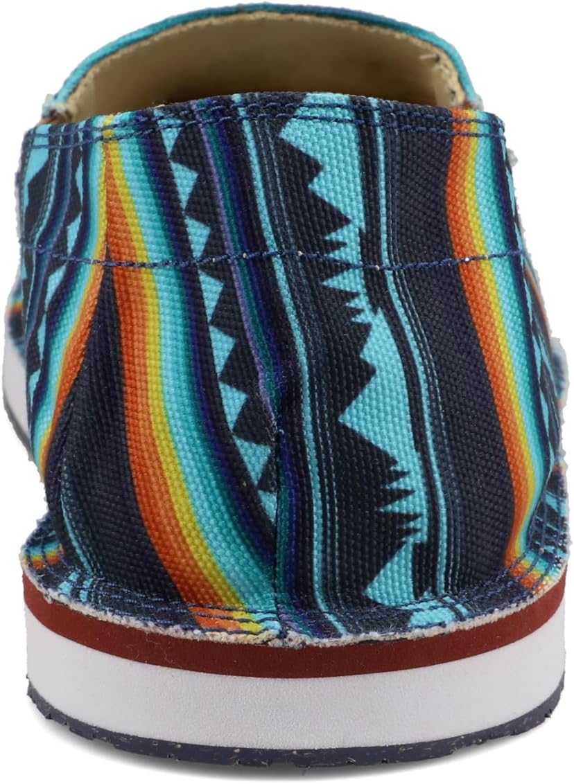 Twisted X Men's Hooey Slip-On, Moc Toe, Blue Geo Landscape, 11 M - Image 3