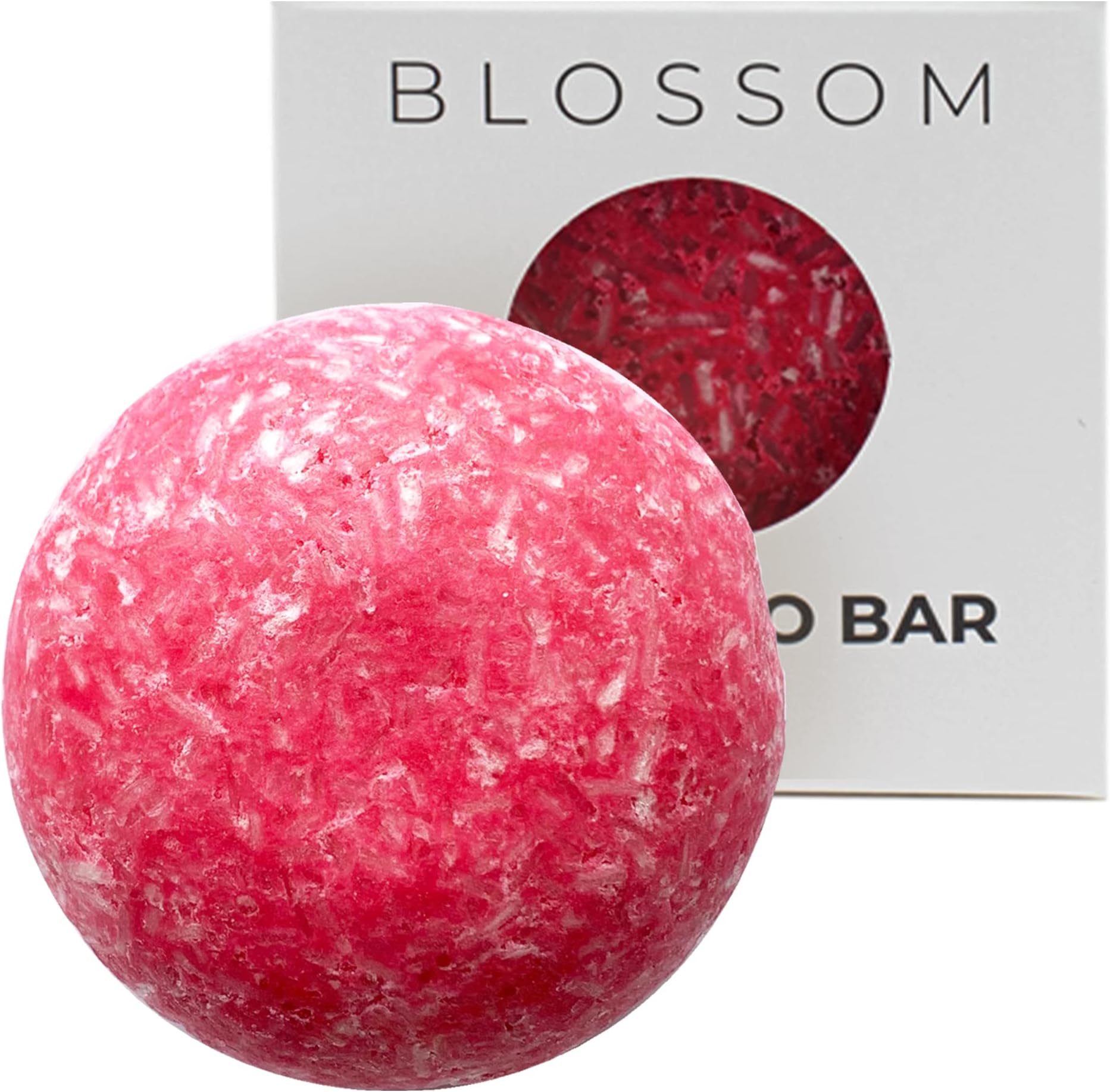 Suds & Co. Solid Shampoo Bar, Zero Waste Shampoo, Natural Shampoo Bar Soap, Sustainable, Eco-Friendly Hair Care - Blossom, 3.0 Ounce