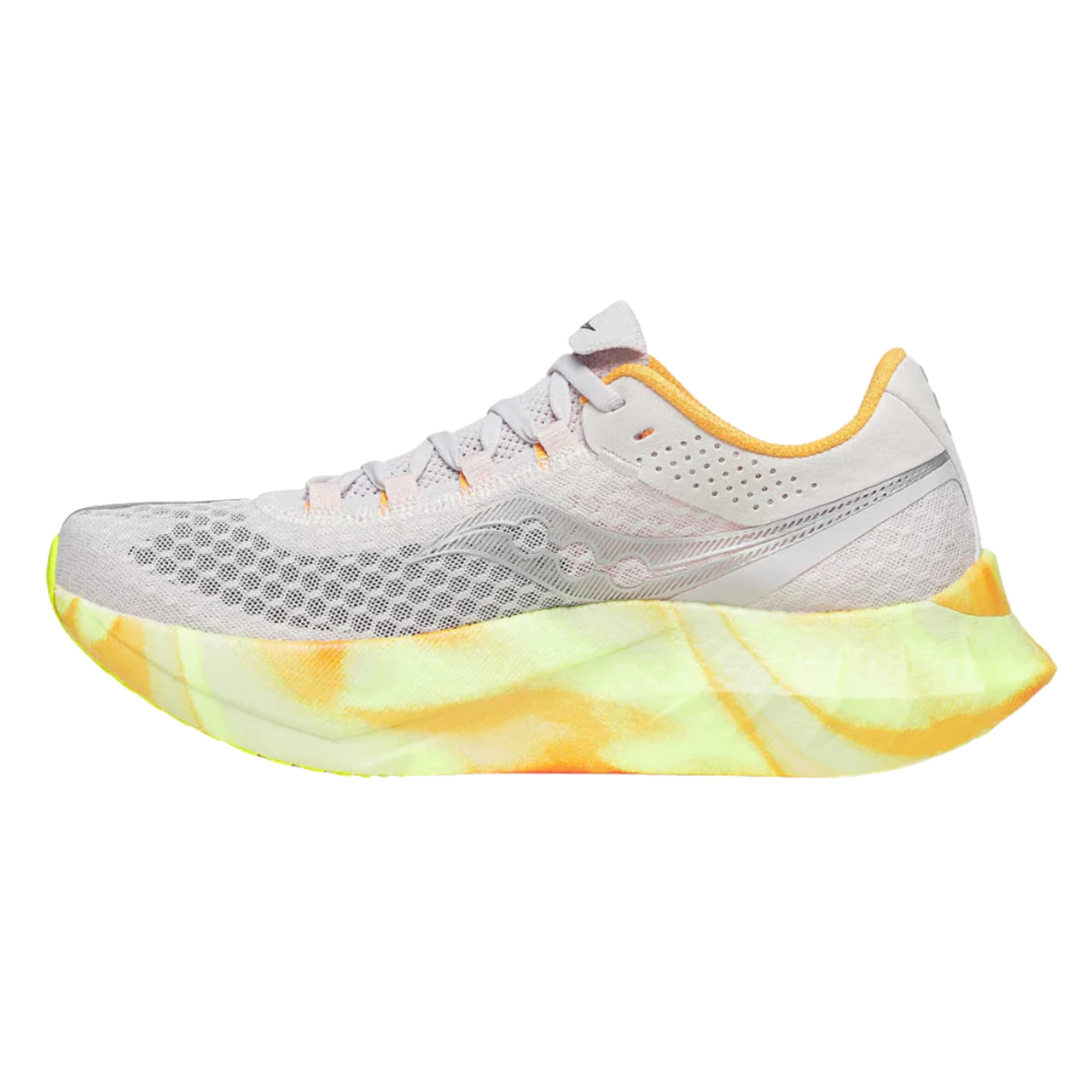 Saucony Endorphin Pro 4 feminino, Neblina/descasca, 34 | Amazon.com.br
