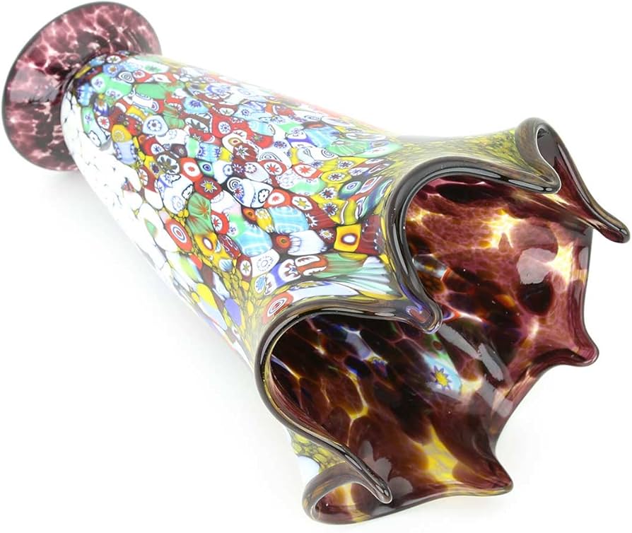 Amazon.com: Glass Of Venice Murano Glass Millefiori Fazzoletto