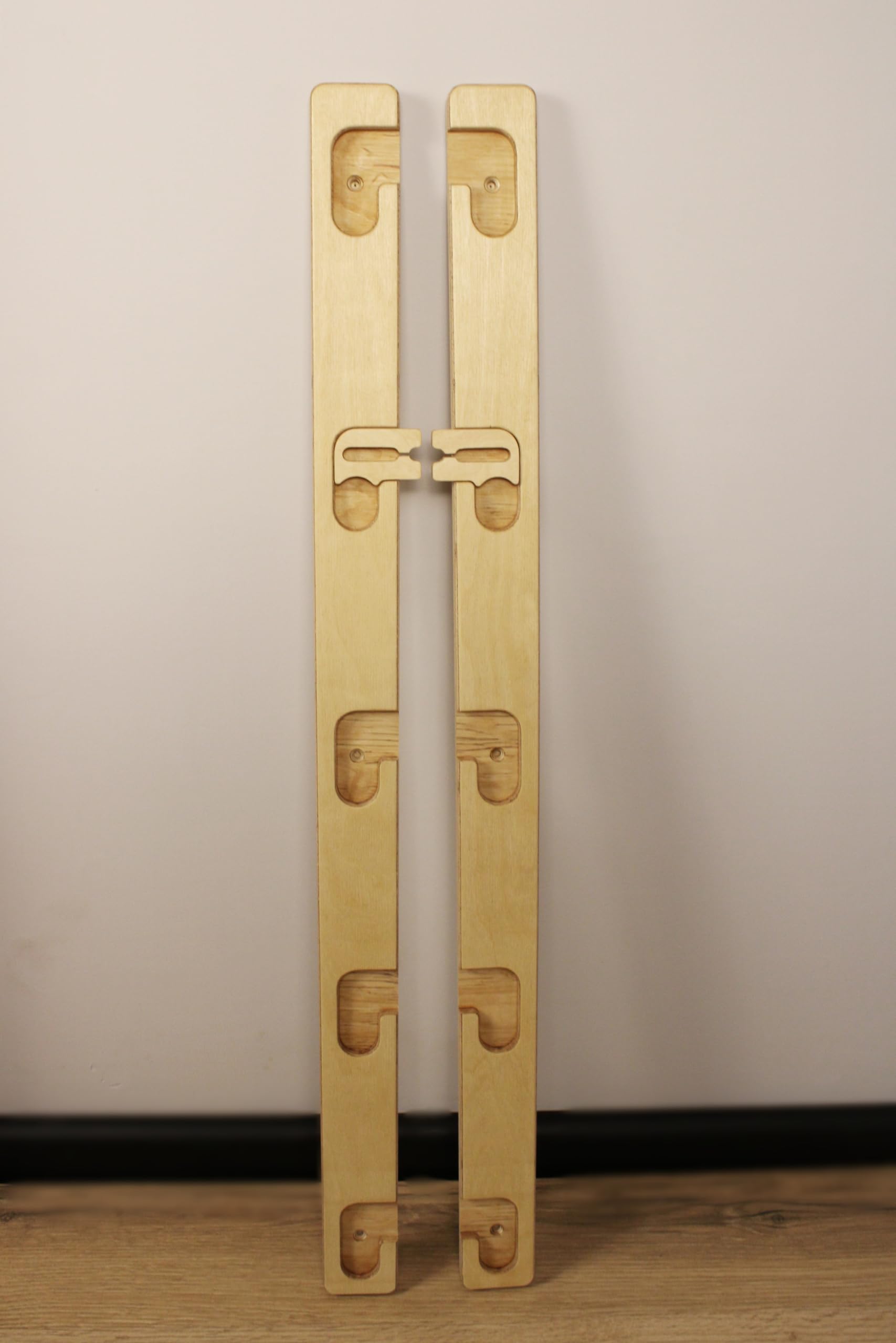 barra de dominadas de madera resistente, fácil de montar y ajustar, con bloqueo, 5 niveles de altura, hasta 100 cm del marco de la puerta, ancho de la puerta.