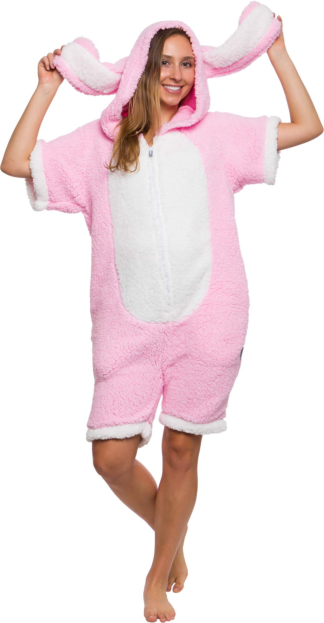 Funziez! Short Sherpa Bear Adult Onesie- Teddy Bear Costume ...