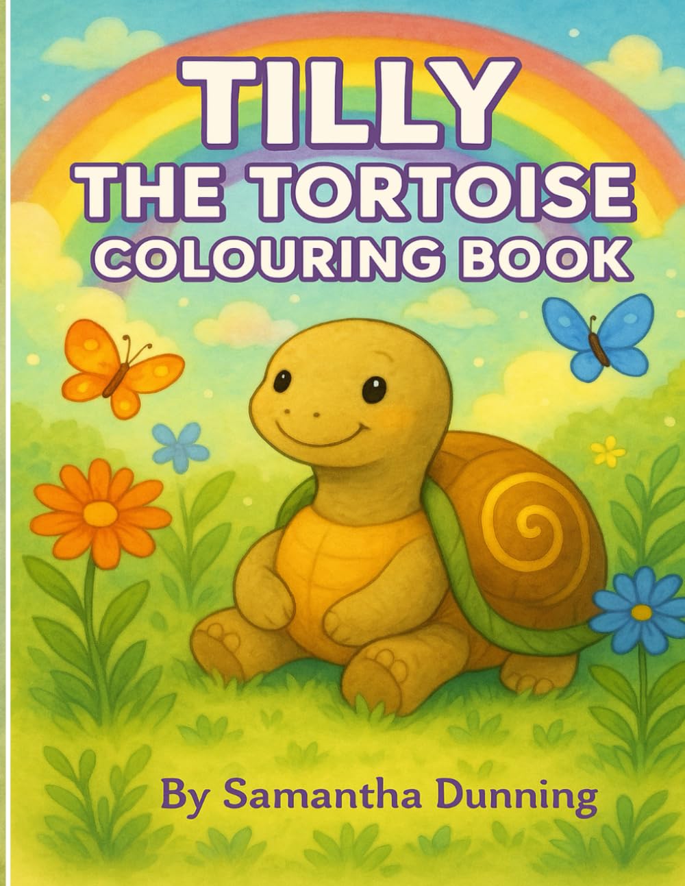 Tilly the Tortoise Colouring Book: A Magical Animal Adventure to Colour