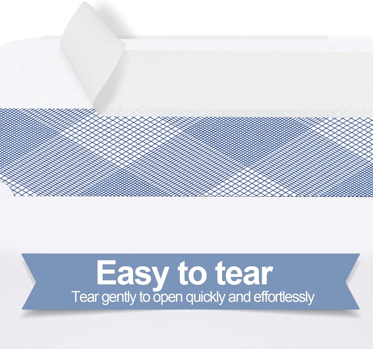 500#10 Single Window Security Envelopes, PANDRI NO.10 Security-Tinted Envelopes Designed for QuickBooks Invoices, Business Statements and Computer Printed Checks-Number 10 Size 4 1/8 Inch X 9 1/2 Inch - Image 4