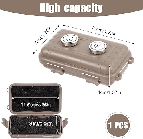 Miniatura 2 de Soporte magnético seguro para llaves debajo del automóvil, soporte oculto para llaves de coche, caja oculta para guardar llaves de repuesto de