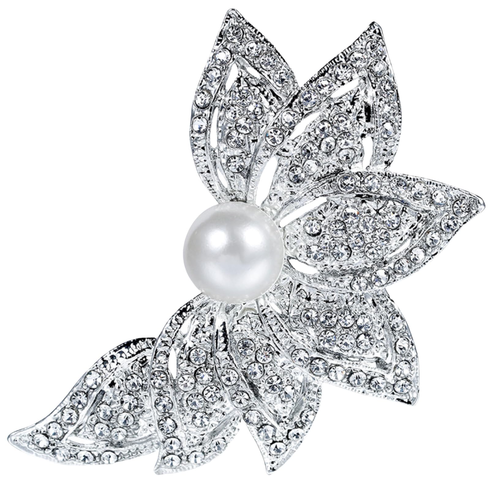 FAIRYGATE Anti Exposure Fixed Brooches Women Unisex Vintage Rhinestone Office Party Brooch Pins Lapel Pin Dress Suit Accessories Boutonniere — view 11