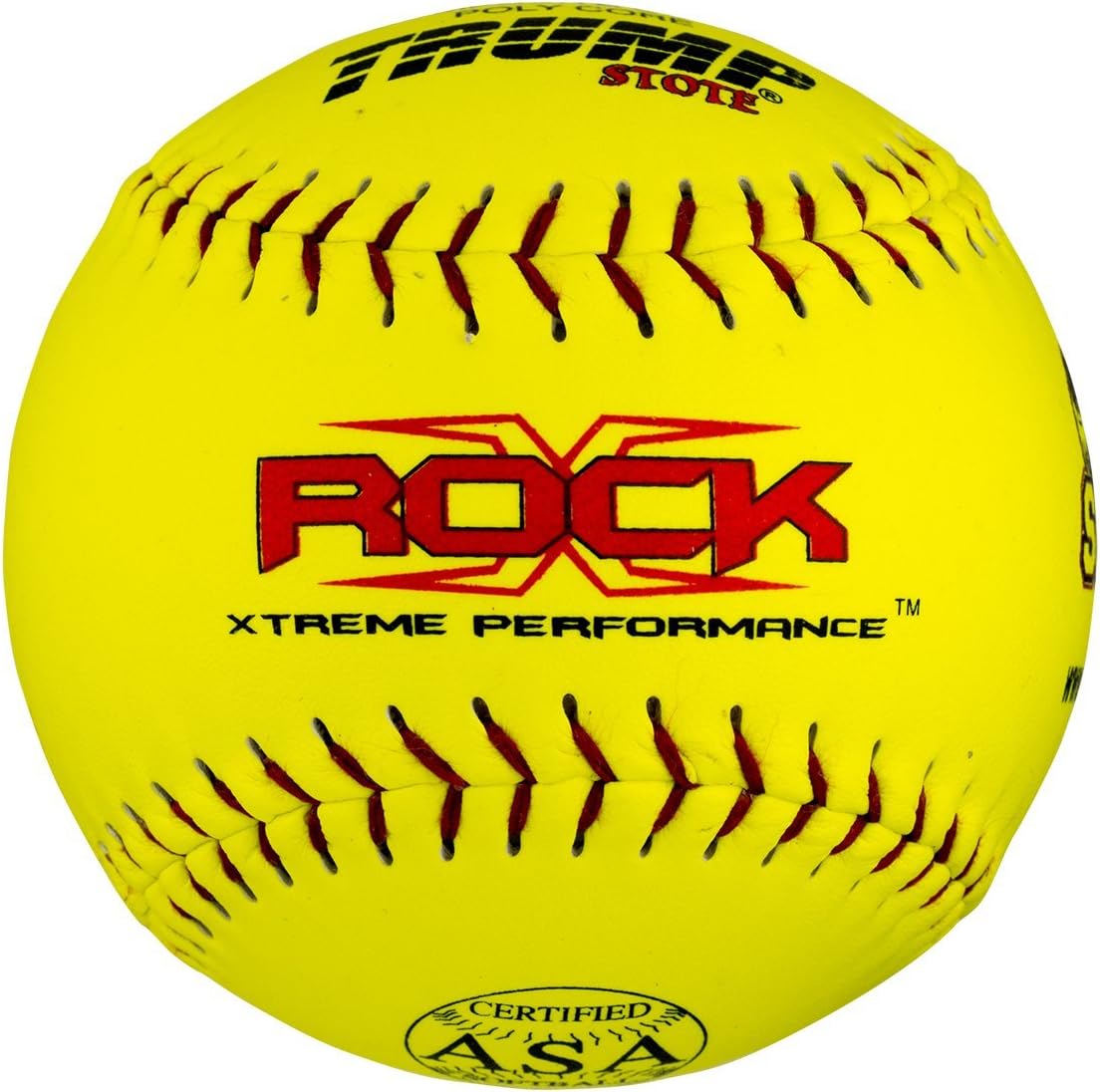1 Dozen Trump X-Rock ASA 12" Softballs - 44cor/.375 Compression (X-Rock-ASA-Y-2)