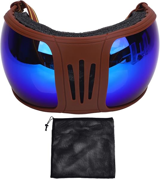 RASTKY Occhiali Sportivi da Cavallo Occhiali da Sole Antivento Eleganti per L'equitazione, Protezione Solare UV400 per attività All'aperto, Cinghie Regolabili vestibilità Comoda - 5