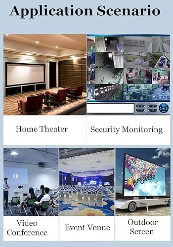 Miniatura 7 de HDMI Extender Over Cat5e6 2-PCS, sartyee Ethernet to HDMI RJ45 Ethernet Network Adapter, Support 1080p UP to 30m98ft Video and Audio for HDTV PS4