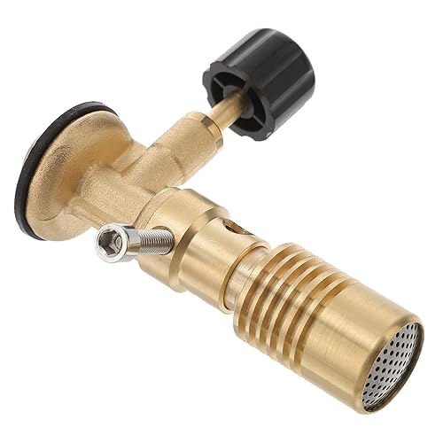 BESPORTBLE Quemador Bunsen Quemador de gas de laboratorio portátil Quemador de latón Bunsen ajuste de laboratorio Equipo de calefacción Cabeza de