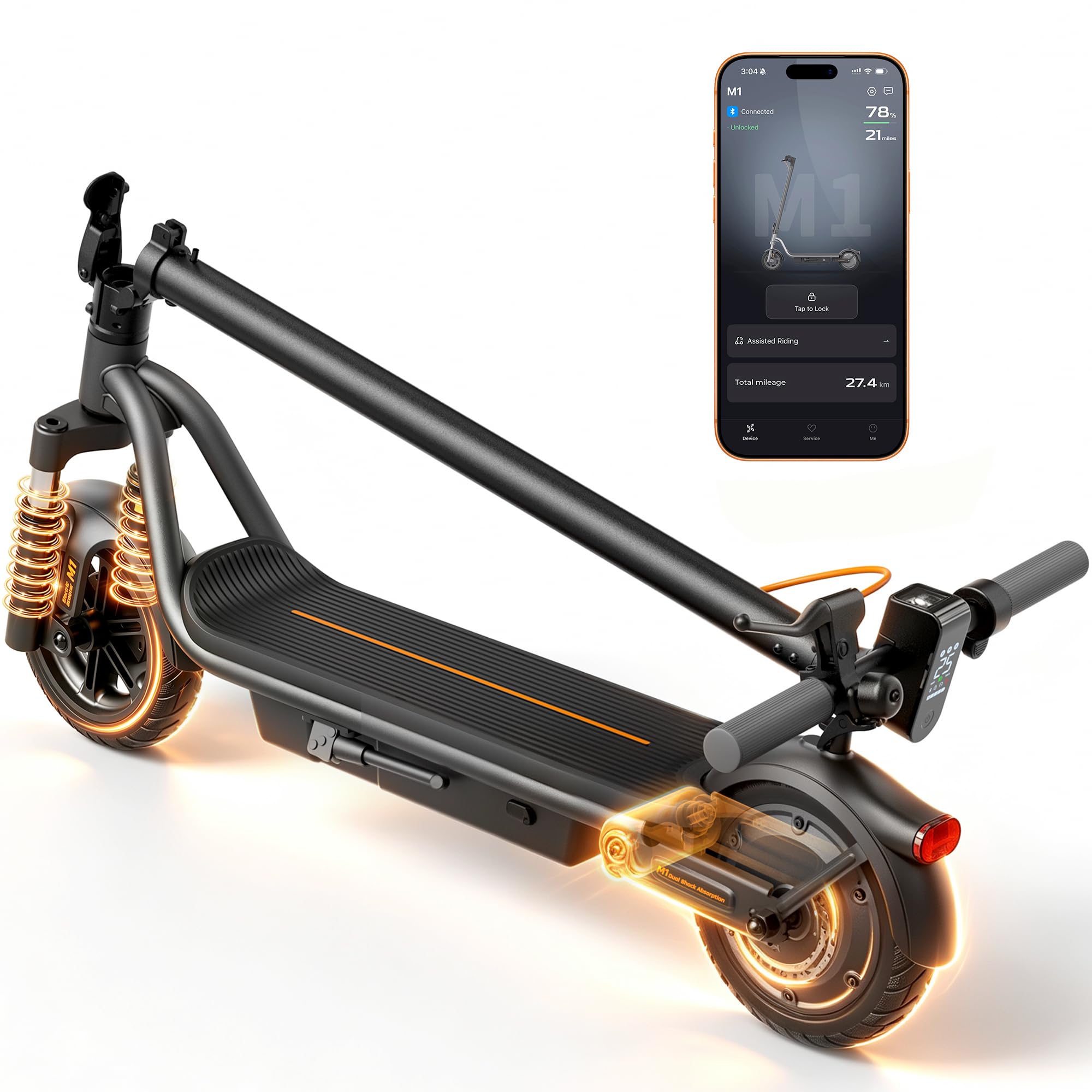 MEGAWHEELS M1 Electric Scooter