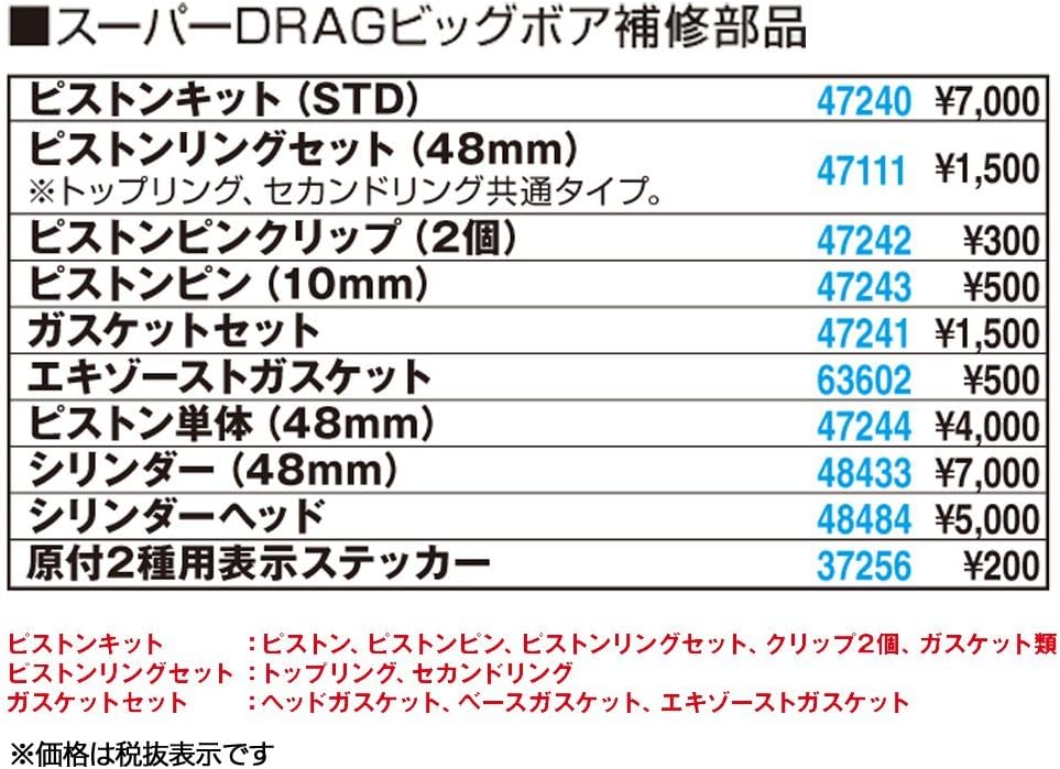 限定製作 2輪 デイトナ スーパーdragビッグボアキット スチールシリンダー 原付一種用 48 39 3 71cc 品番 Jan 通常1 2週間前後で発送 土日祝日除く 送料無料 最先端 R4urealtygroup Com