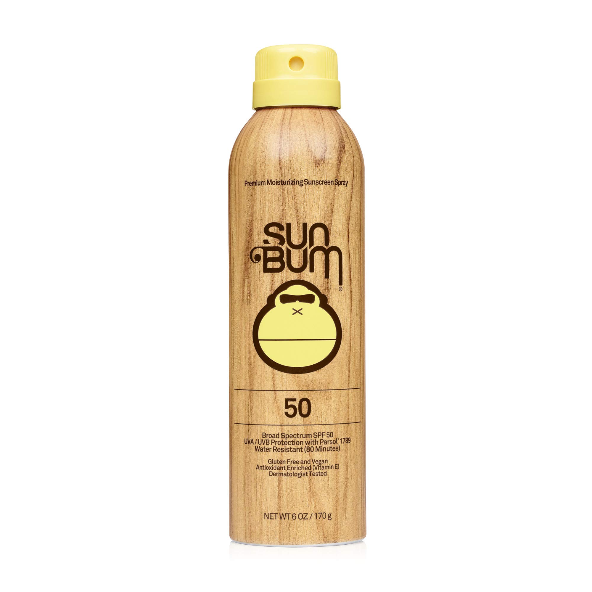 Sun Bum Original SPF 50 Sunscreen Spray Vegan and Reef Friendly (Octinoxate & Oxybenzone Free Sun Bum Original SPF 50 Sunscreen Spray Vegan and Reef Friendly (Octinoxate & Oxybenzone Free
