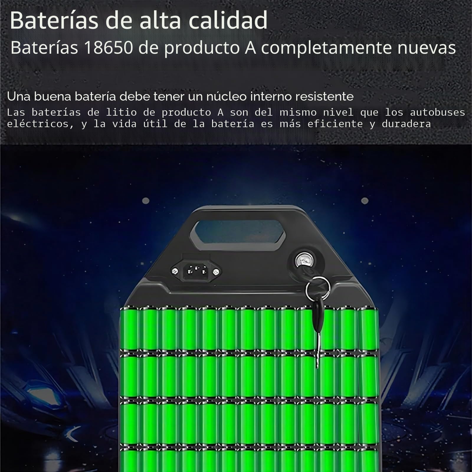 60V 20Ah para Citycoco Fat Tire Scooter eléctrico Batería de Iones de Litio Li-Ion Bicicleta eléctrica de Dos Ruedas con BMS y Cargador para Motor de 1500W 1000W